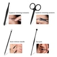 thumbnail image 5 of 8pcs kit de acero inoxidable pedicura manicura set uñas cortapijeras tijeras oreja selecci Abanopi Cortaúñas, 5 of 5