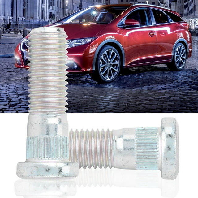Perno de rueda Perno de llanta 90113-SM1-005 Práctico Profesional Fácil instalación Dentado de alta resistencia para accesorio de automóvil ANGGREK Otros
