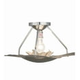 thumbnail image 7 of Meyda Tiffany 151200 Evolvulus 17" Wide Semi-Flush Ceiling Fixture - Chrome, 7 of 7