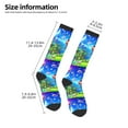 thumbnail image 3 of Saiise Mario Az Funny Socks Men Women Boys Kids Adults Novelty Graphic Crew Tube Socks Crazy Design Casual Dress Socks for Sports,Running,Travel, 3 of 7