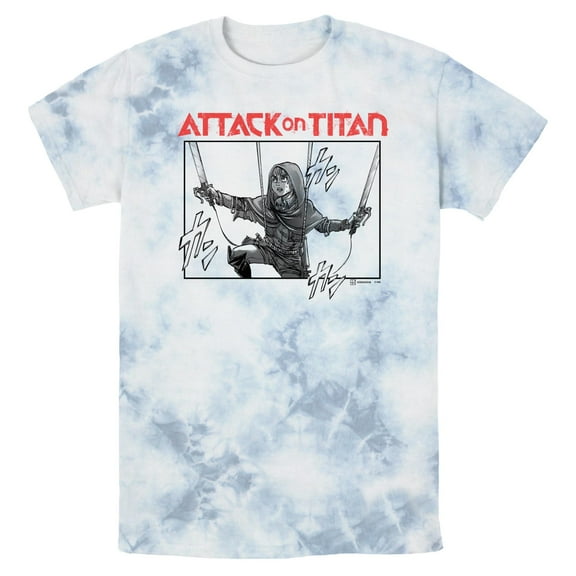 Mens Attack on Titan Armin Arlert Panel T Shirt