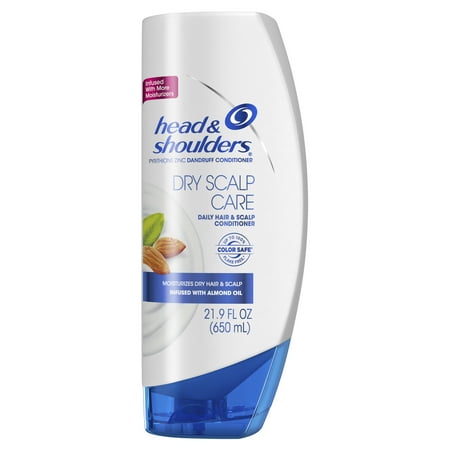 Head and Shoulders Dry Scalp Care Daily-Use Anti-Dandruff Conditioner, 21.9 fl (Best Deep Conditioner For Dry Scalp)