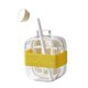 thumbnail image 2 of Fabricante Hielo Cubitos Bandeja 2 en 1 Con Paja (500 Ml) Blanco, 2 of 9