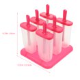 thumbnail image 2 of Raindrops 1 Set Plastic Ice Lolly Making Kit Creative Multi-Layer Design for Kids Ice Cream Forms, 2 of 6