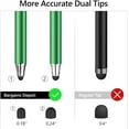 thumbnail image 3 of Antier Universal Stylus Pens for Tablets, 2-Pack Touch Pen Tablets Smartphone Styluses with 10 Replaceable Tips, 3 of 7