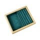 thumbnail image 2 of Bandeja de madera para joyas, expositor, organizador de joyas, almacenamiento de joyas para pulseras y cuerpo. verde oscuro, 2 of 9