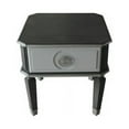 thumbnail image 4 of House Beatrice End Table, Charcoal & Light Gray Finish, 4 of 5