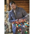 thumbnail image 3 of Guide Gear Men's Quilted Flannel Camp Shirt Jacket Long-Sleeve Lined Warm for Outdoors, 3 of 12
