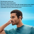 thumbnail image 3 of Open Ear Headsets, Multifunction IP68 Waterproof MP3 Player Low Latency Bone Sound Headphones BT 5.2  for Training for Running, 3 of 8