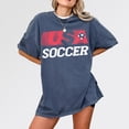 thumbnail image 2 of USA Soccer Team Graphic Tee, 80's United States Fan Apparel, 2 of 7