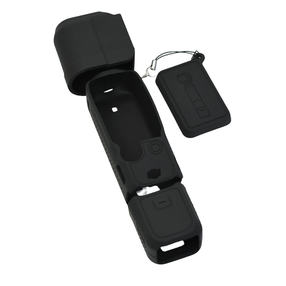 GadgetCom Camera Case Compatible with DJI OSMO Pocket 3 , Soft Silicone Case Protective Cover Battery Handle Shell