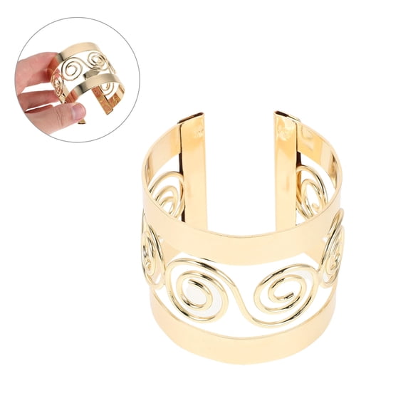 QUMIIRITY 2Ud Bangle Punk Con Bohemio Abierto Para Mujer Fiesta