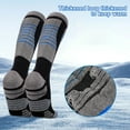 thumbnail image 3 of sunsanly Winter Ski Socks Knee High Warm Thermal Socks Cold Weather Snowboard Cotton Sock for Outdoor Skiing Cycling, 3 of 7