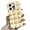 White, variant on Cute Stylish Bread Chocolate Block 3D Glossy Protective TPU Case with Fashionable Designs for Women Girls Compatible with iPhone Case (Blue,iPhone 12 Pro)