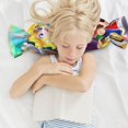 thumbnail image 2 of Lsque Mario Pattern Cervical Neck Roll Memory Foam Pillow, Candy Pillow, Bolster Pillow, Round Neck Pillows Support for Sleeping | Bolster Pillow, 2 of 7