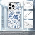 thumbnail image 6 of Magnetic Case for iPhone 15, Ocean Turtles and Seaweed Compatible with MagSafe Wireless Charging, Shockproof Protective Phone Case Cover, Clear White, 6 of 6