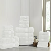 Modern Threads Spunloft™ 18 Piece Luxury Adult Bath Towel Set, White