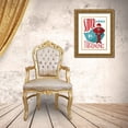 thumbnail image 3 of Villa, Milli 25x32 Gold Ornate Wood Framed with Double Matting Museum Art Print Titled - Super Hero, 3 of 4