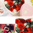 thumbnail image 4 of Soap Flower Scented Rose Soap Floral Gift Set Luxury Artificial Rose Flowers For Valentine's Day Mother's Day Wedding Gift Supplies, 4 of 5
