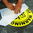 thumbnail image 4 of FindTape Lettering & Graphics Application Tape [Medium-High Tack]: 12 in. x 300 ft. (Translucent Natural), 4 of 5