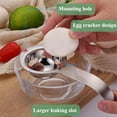 thumbnail image 4 of Effortless Egg White Yolk Division, Stainless Steel Construction For Seamless Separation Without Accidents, 4 of 5