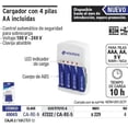 thumbnail image 2 of Cargador De Pilas Voltech CA-RE-9 Con 4 Pilas AA, 2 of 2