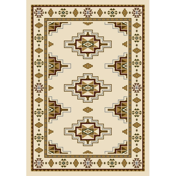 Milliken Signature Area Rug PRAIRIE STAR OPAL Prairie Star Opal 2' 8" x 3' 10" Rectangle