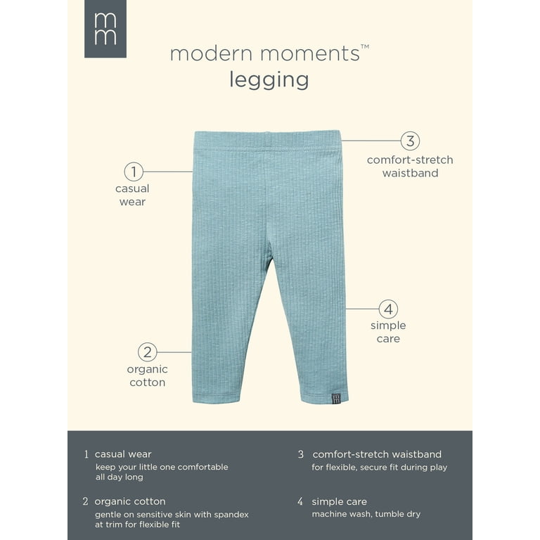 Modern Moments by Gerber Baby Organic Leggings photo 6