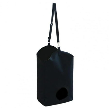 RUISINERY Horse Feed Bag Horse Feeding Bucket Hay Bag Hay Holder Bucket For Horse Trailer Horse Feeding Feeder Bag with Neck Strap