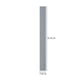 thumbnail image 3 of Estufas de gas Gap Strip Anti Grasa Sellado Counter Gap Filler (Gris) Wdftyju Libre de BPA, 3 of 6