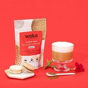 Waka Quality Instant Coffee  Decaffeinated Vanilla Flavored and Regular Instant Coffee Bundle  100% Arabica Freeze Dried Beans  No Sugar Added & Unsweetened  Each Bulk Bag Includes 3.5 oz