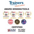 thumbnail image 4 of Trainers Warehouse Kudos for Teams Juego de 10 blocs de notas (dorado) | Inteligente y colorido: reconozca contribuciones grandes o pequeñas e inspire esfuerzos continuos | 4"" ancho x 5.5"" largo, 4 of 4