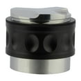 thumbnail image 1 of simhoa Coffee Distorter Double Head Coffee Dispenser Macaron Coffee Cloth Powder Hammer 53mm Black, 1 of 8