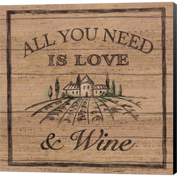 Great Art Now Sweet Vines VII by Mary Urban, Canvas Wall Art, 12W x 12H