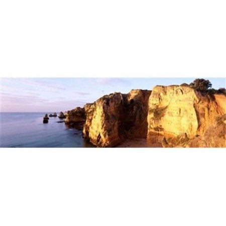 Panoramic Images Portugal Algarve Region coastline Poster Print by Panoramic Images - 36 x 12