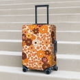 thumbnail image 3 of Wukai Hippie Ditsy Floral Elastic Luggage Cover: Personalized Protection for Your Suitcase - Fits 19~29-inch, Washable & Durable Travel Companion-X-Large, 3 of 8