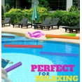 thumbnail image 6 of LINMOUA Pool Noodles, Pool Tube, Pool Tubes, Pool Noodles Foam, Pool Noodle, Adult Hollow Foam Sponge Buoyancy Bar Atmosphere Swimming Props, Purple, 60in, 6 of 8
