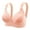 Hot Pink, variant on Women Push Up Padded Bras V-Neck Full-Coverage Bras for Large Bust Wireless Bralette Ladies Bras No Underwire Women's Full Figure Wire-Free Everyday Bra Underwear Full Coverage Bras for Women
