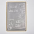 thumbnail image 3 of Letrero de hojalata vintage en relieve feelfreeau, placa de pared, póster para bar o pub Chicos y chicas, 3 of 9