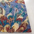 thumbnail image 4 of SAFAVIEH Blossom Tobias Floral Area Rug, Blue/Violet, 6' x 6' Round, 4 of 7