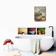 thumbnail image 6 of Rustic Farmhouse Bathroom Wall Decor Unframed 12x16 inch Poster of Dragonfly, Flower, and Bottles for Unique Toilet Aesthetics, 6 of 7