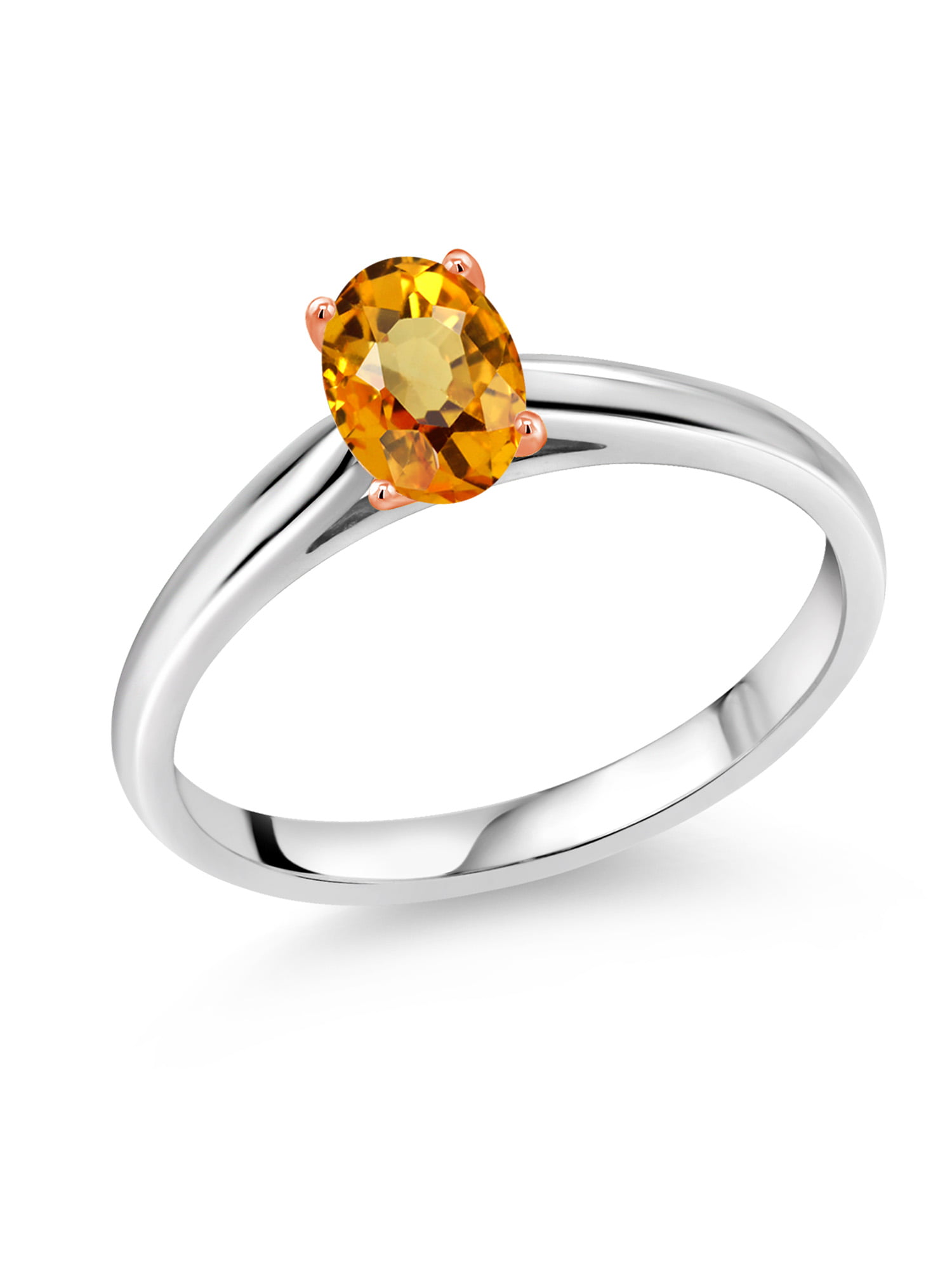 SVC-JEWELS 14K Black Gold Over 925 Sterling Silver Round Cut Yellow Sapphire Criss Cross X Wedding Band Ring Men