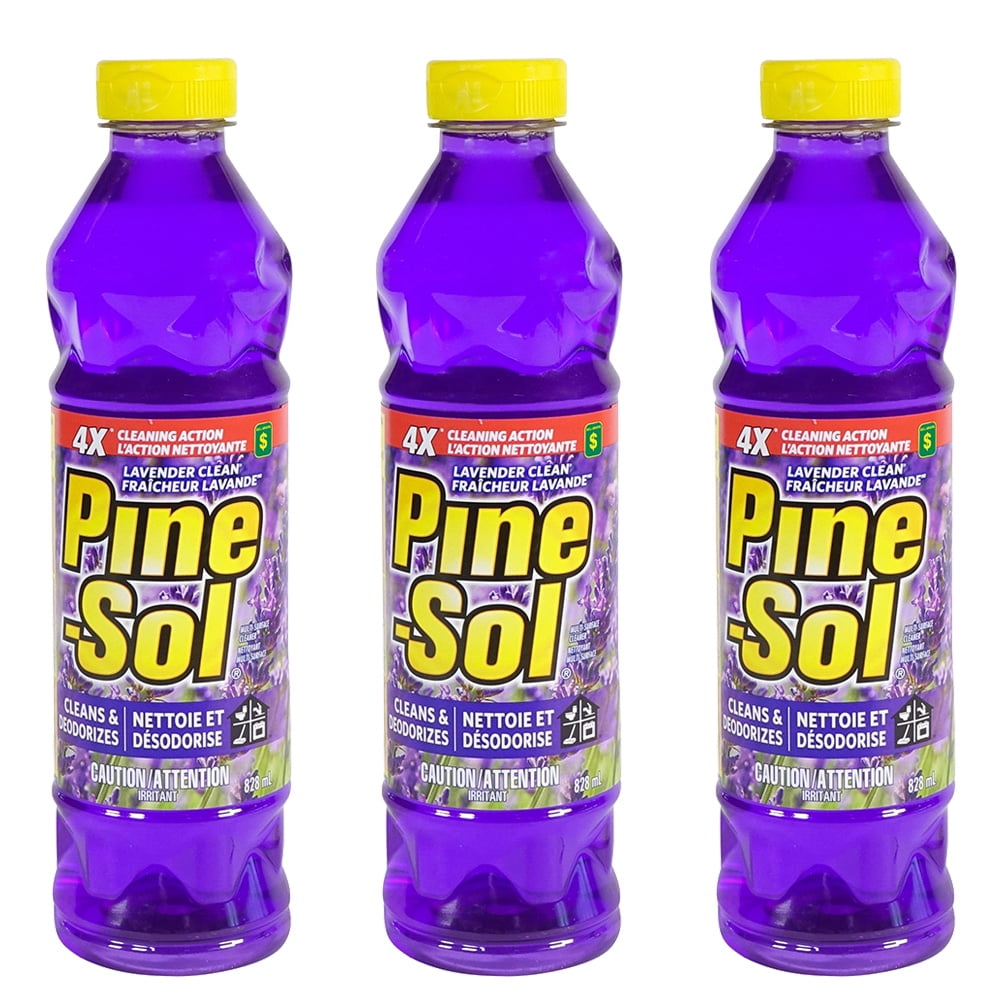 Pine Sol Disinfectant MultiSurface Cleaner, Lavender Clean Scent (Pack