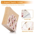 thumbnail image 5 of Yayeee Napkin Holder for Table Kitchen Paper Tissue Organization, Pink Ice Cream Pattern, 5 of 8
