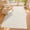 3'x5', variant on Soft Cozy Arch Waves High-Low Textured Runner Rugs 2'x6' Non Slip Washable Minimalist Rug Modern Graphic Rainbow Carpet for Living Room Bedroom Bathroom Kitchen Hallway, Cream