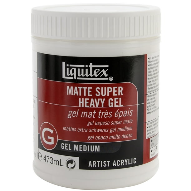 Liquitex Super Lourd Mat Acrylique Gel Medium-16Oz
