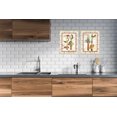 thumbnail image 2 of Beige and Red Country Rustic Fork, Knife and Spoon Adult Kitchen Set; 2 - 11" x 14" Unframed Posters, 2 of 3