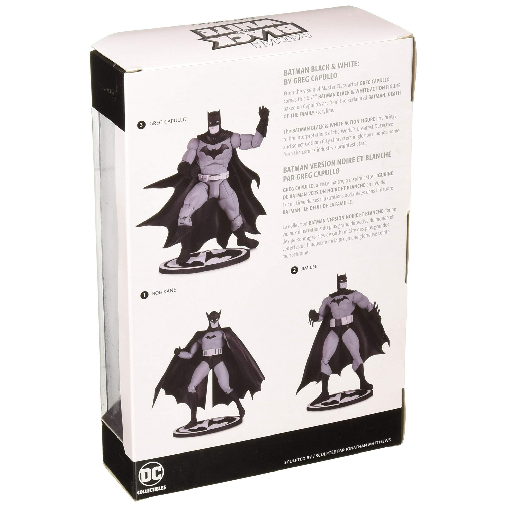 Batman Black & White 6 Inch Action Figure Comics Series - Batman by Greg  Capullo | Walmart Canada