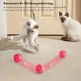 thumbnail image 3 of Juguete rojo para gatos, pelota con luz LED, rotación automática de 360 grados y carga USB, juguete interactivo para gatos, perros y gatitos., 3 of 5