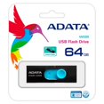 thumbnail image 5 of PSA COMPUTO Y PAPELERIA Kit 5 ADATA 64 GB Memoria Flash USB 2.0 Deslizable Color Negro con Azul con  multicolor, 5 of 5